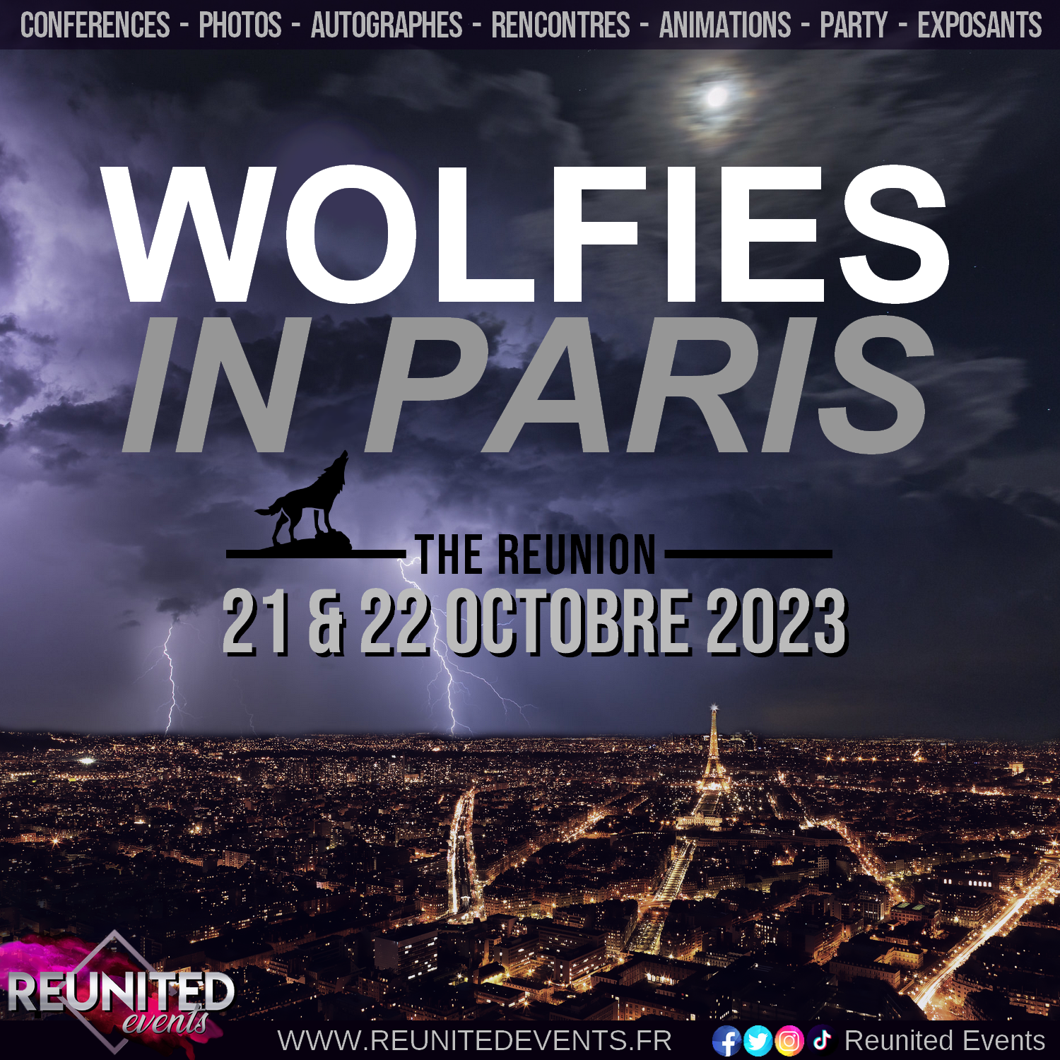 Wolfies in Paris - Teen Wolf Reunion